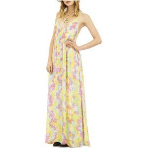 Tiare Hawaii Women's $108 Gracie Tie Dye Maxi Dress One Size